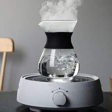 1pc Glass Hand Drip Coffee Pot Set, Home Use Hand Drip Percolator Coffee Pot - Multicolor - View 3