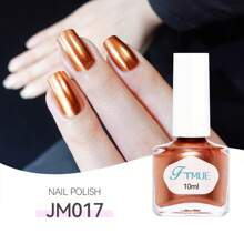 镜面指甲油、速干金属指甲油、冰透明荧光指甲油、亮丽多彩指甲油、炫彩反光指甲油、风干型、快速亮泽、温和气质、美甲DIY家用，23种颜色可选 - 彩色 - 查看 22