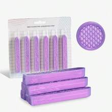 6条装 极光蜡条 封蜡 封头 封蜡 炫彩 无芯封蜡 适用于密封婚礼请柬、信纸信封、包装装饰、圣诞礼物 - 均碼 - 查看 19