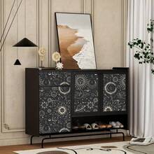 1 Rolle Bohemian Sonne und Mond Gesichter Himmlisch selbstklebende Tapete, Abziehbar und Klebend, wasserfeste Tapete, abnehmbare Kontaktfolie, einfach zu installieren, geeignet für Heimdekoration, Schlafzimmer, Wohnzimmer, Küche, Möbel- und Schrankoberflächenrenovierung Aufkleber, Schulanfang Saison und Herbstfeiertag Geschenk, 44 x 300/500 cm - Verschiedenfarbig - Übersicht 9