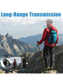 Wireless Lavalier Microphone For Phone IPad TypeC Lapel Mics Plug-Play 2.4G Ultra-Low Delay Built-In Noise Reduction Chip Working Time For Video Recording Interview Podcast Vlog