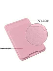 1pc Cell Phone Back Sticker Card Case Sticker Type Machine Card One Convenient Travel With Cover Anti Fall Off Back To School To Start School Convenient Compact Business Travel For Women Wallet Mini Wallet Purse Wallet Magsafe Wallet Card Wallet - Multicolor - View 6