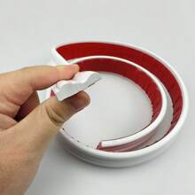 39.37 英寸柔性 PVC 墙面装饰边框，自粘式剥离粘贴，适用于 DIY 家居装饰，易于安装自粘面板