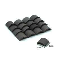 50/100/200pcs Mini Red Roof Tile Model Building Kit, Clay Material, Micro Tile Sculpture Landscape Accessory, DIY Imitation Tile Model Garden Decor