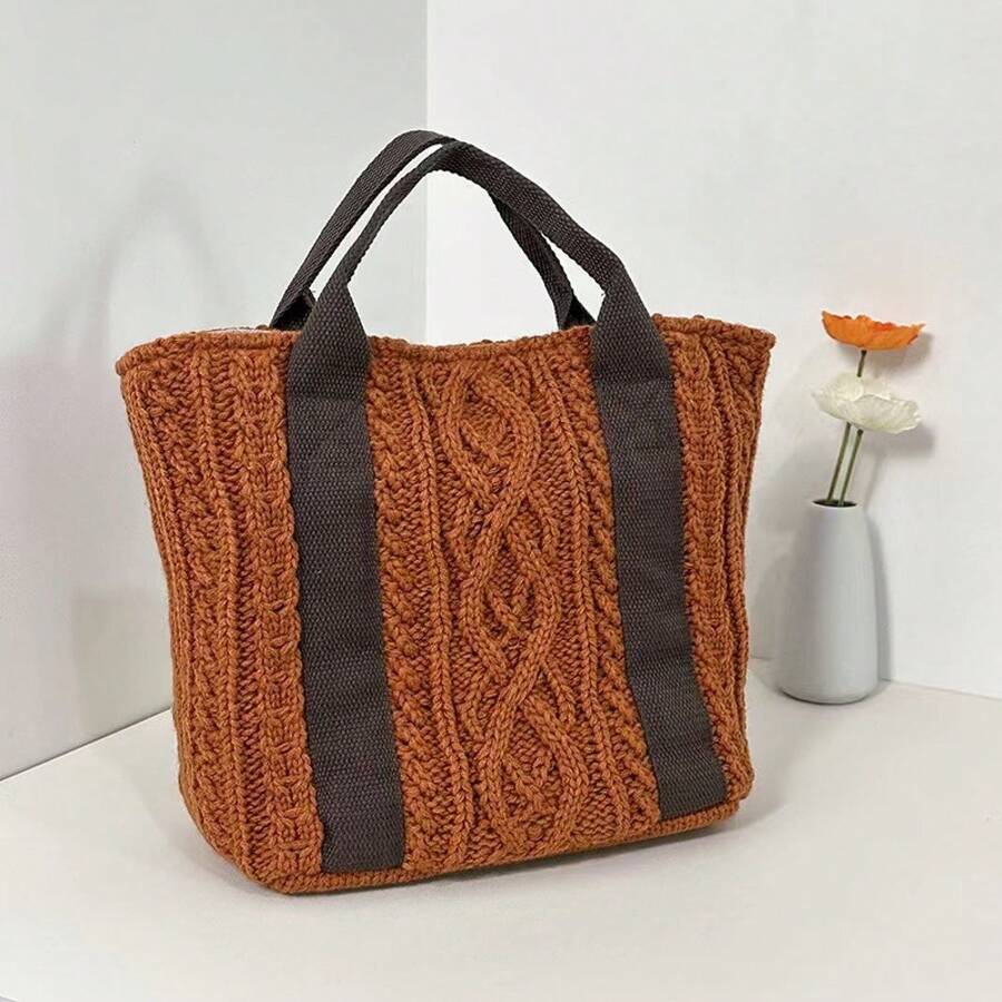 Women Shoulder Bags - 卡其色 - 查看 1