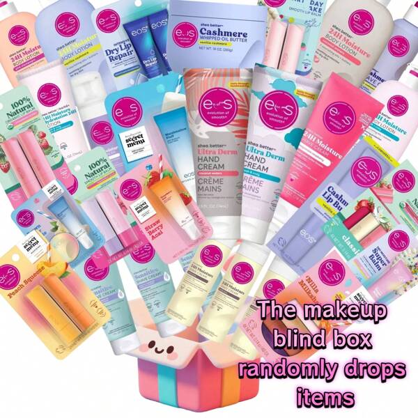 Random Mystery Box, Skin Blind Selection Moment. This Moisturizing Product Is Full Of Surprises. Experience The Excitement And Fun Of Opening The Box. Great Value For Money, The Best Gift For A Girl. Time Is Limited And The Number Of Spots Is Limited