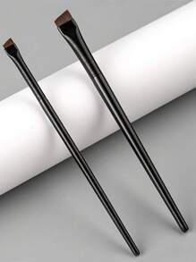 5 件便携式折叠式眉毛剃须刀套装和斜角眼线刷眉刷组合，帮助漂亮女孩轻松打造精致眉形