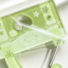 1 件镂空甜美可爱亚克力登山扣，装饰镂空钥匙扣吊坠，适用于背包、学生包配件 - 彩色 - 查看 6