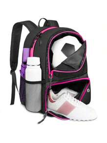 New Large Capacity Detachable Ball Compartment Basketball Bag, Multifunctional Student Outdoor Sports Training Bag, Portable Soccer Ball Bag
