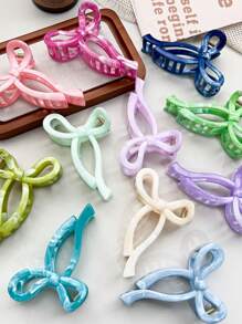 1 Stück/3 Stücke/4 Stücke/11 Stücke geometrisches Muster lässige ABS Kunststoff (ABS Harz) 2025 neue Batik-Textur quadratische Haarklammern für Frauen, Marmor Muster Haarklammern, modische einfache Haarspangen für Strand, Reise, Party, Urlaub, Schulanfang, süße Hochsteckfrisur Haarzubehör Beauty Haarklammer Herbst Accessoires Herbst Winter Schleifen