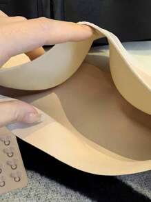 Teenage Girls' Strapless Push-up Bra, Anti-slip Bandeau Bra For Small Bust, Invisible Back, Seamless Wireless Lingerie