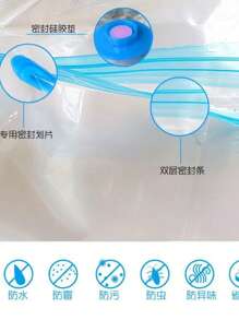 4 أكياس تخزين فراغية لتوفير المساحة، مناسبة للملابس والمراتب والبطاطين والوسائد والبطاطين، للسفر والانتقال