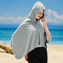 Cool Towels, Cool Ponchos, Cool Capes, Cool Items, Heat Stroke Prevention, UV Protection, Cool, Sports, Sea, Outdoor - Nhiều màu - Xem 5