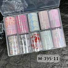 Bộ 10 miếng dán dập móng nghệ thuật, họa tiết mèo hoạt hình dễ thương, hoa, bầu trời sao, nhiều màu sắc, họa tiết nơ thanh lịch, kẻ caro, trái tim, hoa hướng dương, hoa cúc, bóng và mềm, dễ sử dụng, phù hợp cho người mới bắt đầu, tiện lợi khi đi du lịch, quà tặng cho bạn bè, gia đình, bạn gái, ngày Valentine, ngày của Mẹ. - Nhiều màu - Xem 14