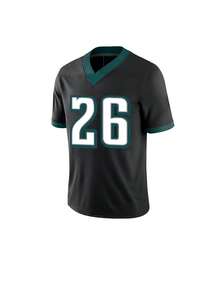 Men's Football Jersey 26 Black  Embroidered Sports T-Shirt, Fitness Training Casual Short-Sleeved Shirt - Black - View 2