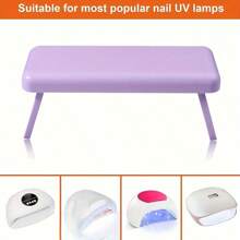 1pc-Foldable Nail Arm Rest,Foldable Nail Hand Rest, Nail Hand Rest For Nails Tech, Macaron Hand Rest Stand For Acrylic Nail, Portable Acrylic Hand Holder, Nail Pillow Arm Rest, Nail Supplies For Manicure Table, Portable Nail Art Station Essential For Salon & Home Use, Ergonomic Hand Rest For Gel/Acrylic Nails, Great Birthday, Christmas, Nail Appreciation Day Gift For Nail Technicians