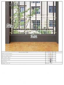 Cat Barrier Gate, Indoor Home Use Cat Deterrent Fence, Balcony Pet Isolation Divider For Cats & Dogs - Multicolor - View 17
