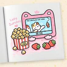 [Best Seller]Soothing Healing Coloring Book, Relax Your Mind - Relieve Stress - Release Emotions, Immerse Yourself In The Comfort Of Coloring, Single-Sided Thick Pages, Suitable For Stationery, School Supplies, Great Gift For Girls, Valentine's Day, New Year - GIRL THINGS - View 5