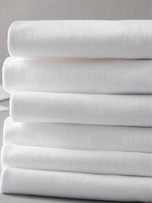 Camiseta de Estampado de Gato, Cuello Redondo de Manga Corta para Hombre, Estilo Simple, Camiseta de Moda de Ajuste Regular, Top Casual Cómodo y Transpirable para Primavera Verano Vacaciones Ocio Ropa de Hombre como Regalo - Blanco - Ver 4
