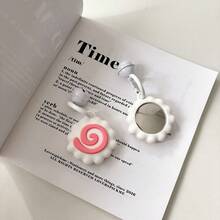 3D Silicone Cute Cartoon Fish Shaped Anti-Lost Protector Case Compatible With Apple AirTag, Suitable For AirTag Protection Cover/Tracker Protective Case/Keychain/Anti-Lost Device - Multicolor - View 10