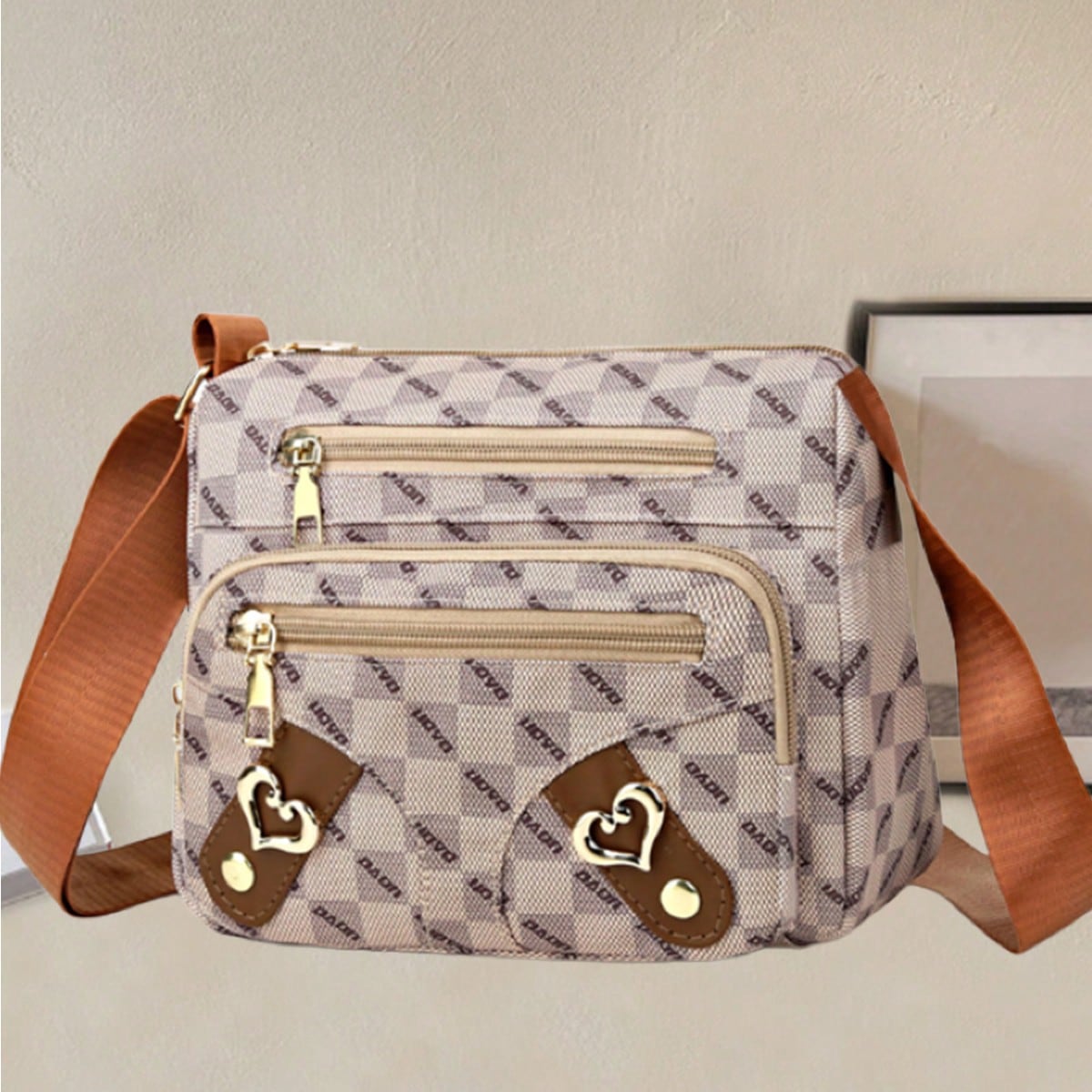 Bolsa cuadrada con múltiples bolsillos, nueva bolsa de hombro y bandolera para hombres y mujeres, bolsa de negocios, mochila de viaje para personas d