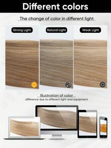 Jessie's Selection 20pcs/Pack 50g Tape In Hair Extensions Skin Weft Remy Silky Straight Seamless Invisible Tape Adhensive 150Grams 100% Human Hair Extensions For Volume Add Length Luxury Quality Affordable Cost Salon Quality(#12 Honey Brown) - S12 - 查看 5