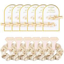 Gold Hair Clips & Scrunchies