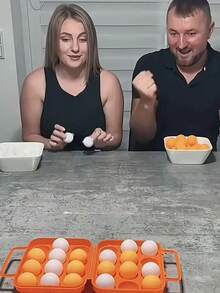 49pcs Family Party Game Props, Ping Pong Game, No Power Needed, Suitable For Christmas, Halloween, Party, Gathering, Birthday Carnival Fun, Wedding And Bar - Multicolor - View 4