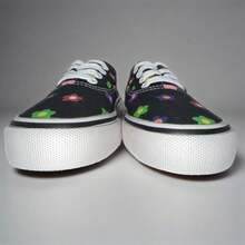 Women Canvas Shoes - Black - View 5