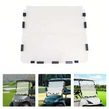 YUNRUX Windshield, Golf Cart Windshield, Foldable Windshield For DS 1982-2000.5 - A - View 6