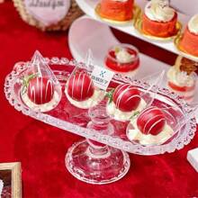 20/100/200 Pieces (Including Fork) Of Mousse Desserts, Cakes, Seasons, Dipping Sauces, Snacks, Parties, Birthdays, Weddings, Afternoon Tea, Desserts, Transparent Colored Cups, Suitable For Festivals And Birthday Celebrations