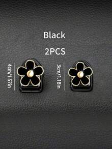 2 件花形汽车迷你挂钩 - 可爱雏菊汽车粘钩，汽车迷你仪表盘挂钩，粘贴在仪表板上，通用汽车卡车家用挂钩支架配件，适用于包袋收纳