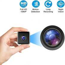 Multi-User Sharing Wifi Camera 720P HD Built-In Battery Wireless Smart Phone Compatible - màu đen - Xem 3