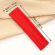 1条女士防滑头带 - 时尚运动风头带，柔软棉质弹力女士运动瑜伽跑步头带 - 彩色 - 查看 16