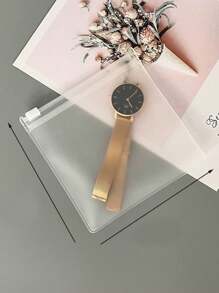 20/10/5/2 قطعة أكياس سحاب شفافة قابلة لإعادة الإغلاق، حقيبة تخزين مجوهرات شفافة من EVA للسفر، أكياس سفر وردية صغيرة قابلة لإعادة الإغلاق، ضروريات السفر والرحلات البحرية والمدرسة والسكن الجامعي لتخزين الخواتم والأقراط والأساور والقلائد