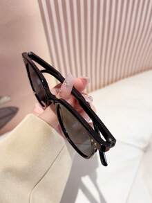 3副/套 男士方形时尚眼镜，黑色夏季时尚眼镜，镶钻，返校季，适合日常佩戴、海滩派对、度假旅行、街头穿搭