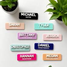 Spersonalizowane identyfikatory akrylowe, identyfikatory z nadrukiem, identyfikatory pielęgniarki, identyfikatory zawodowe, identyfikatory nauczycieli, zabawne identyfikatory, artykuły szkolne, powrót do szkoły, prezent szkolny, do biura, do szkoły, do klasy, dla prezentów dla nauczycieli, na uniwersytet, dla kolegi, do akademika, dla nauczyciela, uczniów gimnazjum, uczniów liceum, studentów, praktyczny prezent