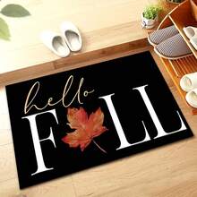 1 件 Hello Fall 枫叶印花门垫，100% 涤纶室内垫，适用于厨房、入口和浴室装饰 - 乔迁礼物、浴室和厨房装饰 - 彩色 - 查看 12