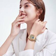 新款双显手表 三针电子屏 夜光运动腕表 多功能闹钟 女士电子表