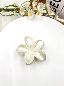 2 件花爪夹，发爪发型配饰，简约设计，适合女士，适合海滩度假发饰花发夹秋季配饰 - 彩色 - 查看 9