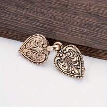 1/2/3/4 件套女士优雅复古毛衣夹套装 - 银色金属胸针，配有开衫和连衣裙扣、围巾扣、披肩别针和领夹，适用于连衣裙和针织配饰 - 彩色 - 查看 18