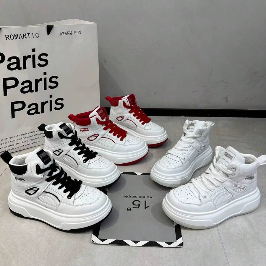 Women Skateboarding Shoes - 白色(加絨) - 查看 1