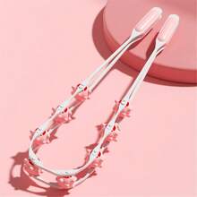 Masaj portabil pentru spate, umăr, gât și mușchi, rolă de masaj pentru fizioterapie fitness, rolă de tragere cu mărgele pentru picioare, masaj pentru spate și talie