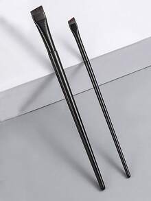 5 件便携式折叠式眉毛剃须刀套装和斜角眼线刷眉刷组合，帮助漂亮女孩轻松打造精致眉形