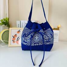 Women Shoulder Bags - 寶藍色 - 查看 2