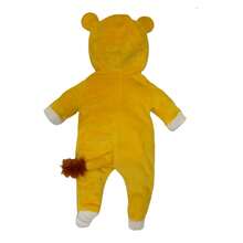 Disney Simba Baby Romper With Embroidered Hat - Yellow - View 4