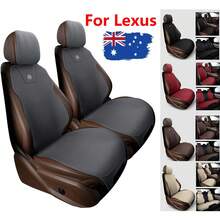 Luxury Suede Leather For Lexus IS250 GS300 RC350 Car Seat Cover Ultra-Thin And Breathable, Car Interior With Suede Leather Non-Slip Chshion Full Set Front Rear Seat Covers /Red - 2 Front Seats Only - Red - 2 Front Seats Only - 查看 1
