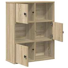 Bücherregal Sonoma-Eiche 60x24x76,  5 cm Holzwerkstoff