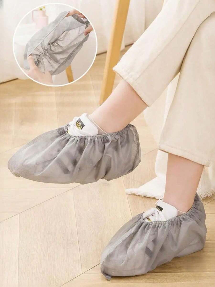 10/50/100pcs Non-Woven Shoe Covers - Anti-Slip, Suitable For Indoor Shoe Protector - Applicable For Bathroom, Cleaning And Sanitary Supplies, Hotel Travel Shoe Covers, Shoe, Spring Summer Picks, Brides Maid Gifts, Room, Bedroom Decor, Bedroom Decor, Beach, Travel, For Men, For Women, Vacation,Beach,Summer,Vacation,Holiday,Travel Essential,Going Out Tops,Household Items