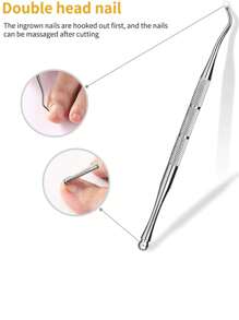 12 قطعة/مجموعة من أقراص تصحيح أظافر القدم المتنامية من الفولاذ المقاوم للصدأ، مجموعة أدوات تصحيح الأظافر، تحسين بدون ألم للأظافر المتنامية، مناسبة لمختلف أدوات أظافر القدم المتنامية (الخدوش على سطح المنتج من الفولاذ المقاوم للصدأ طبيعية ولا تؤثر على استخدام المنتج)